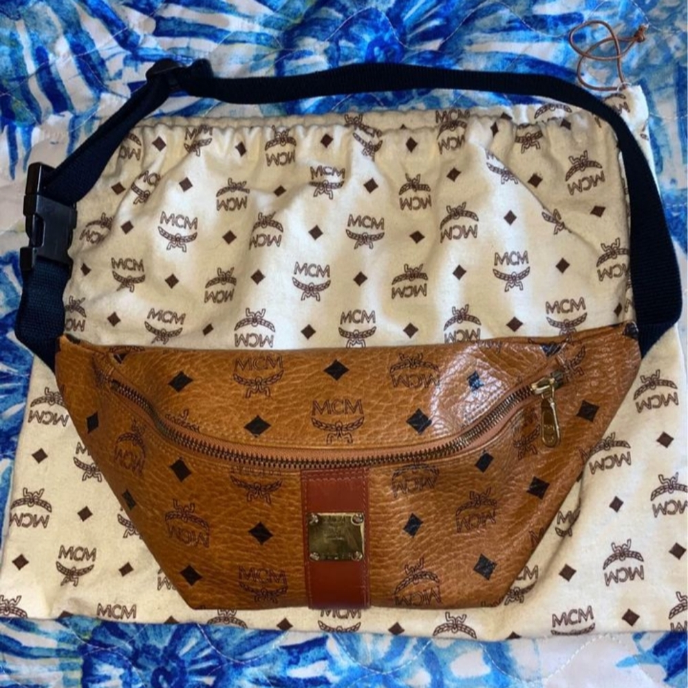 Mcm fursten belt bag